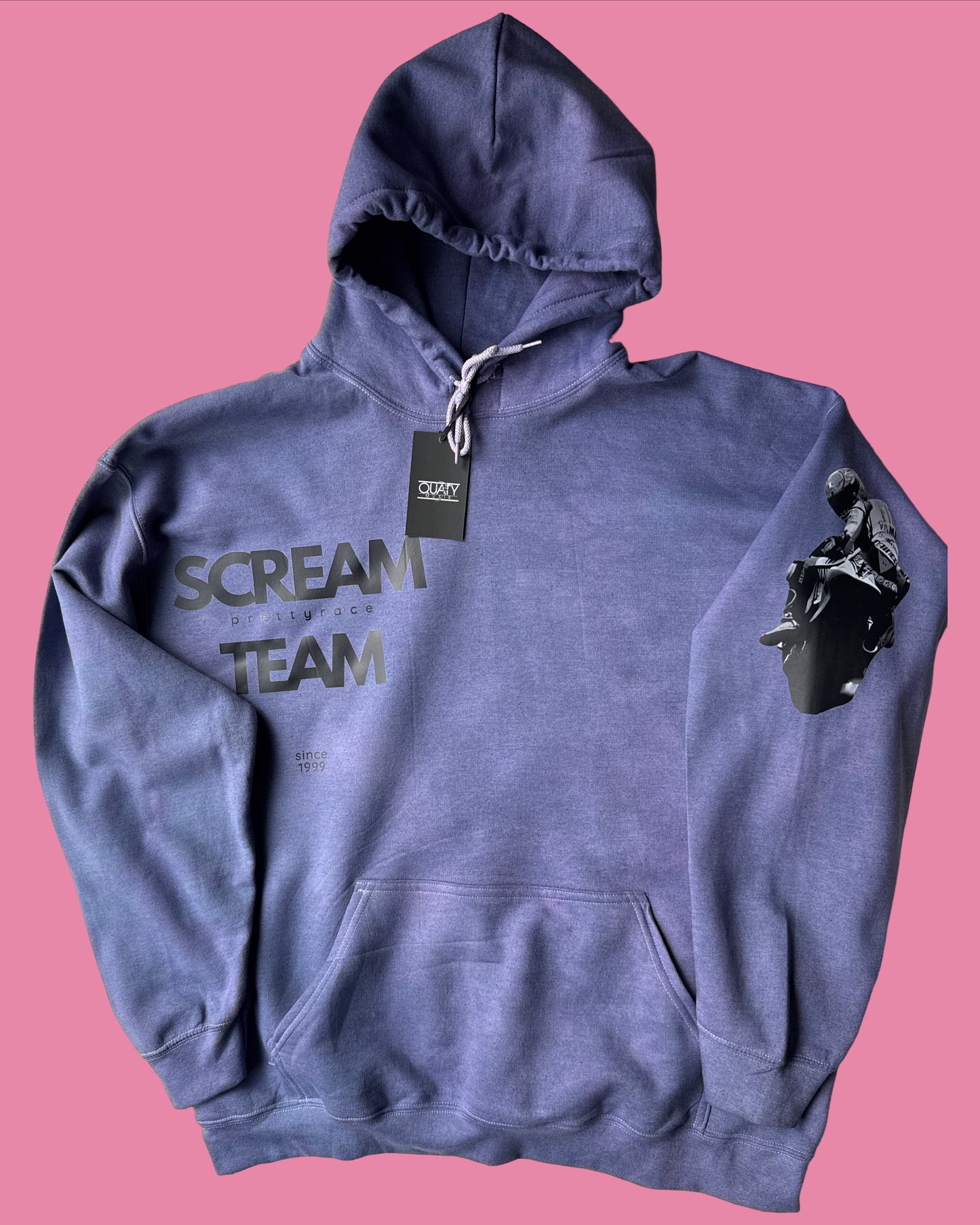 Purple Scream Team Hoodie