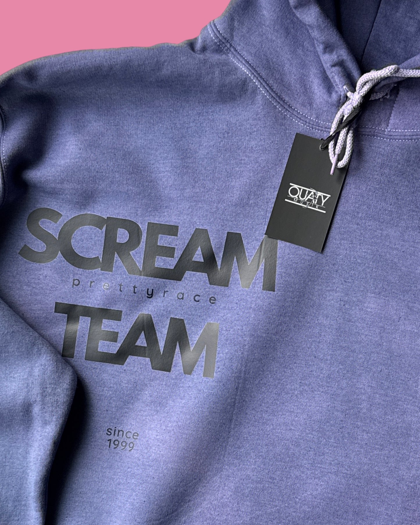 Purple Scream Team Hoodie