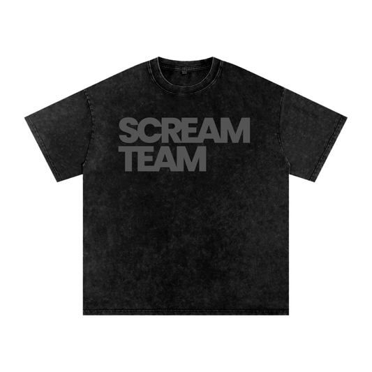 Ash Black-Fxck Fear Screamer T-shirt