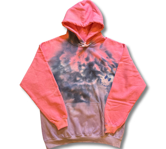 Stormy Pink Hoodie.